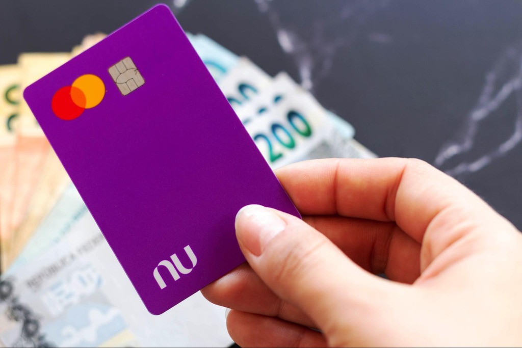 cartão da Nubank, um dos melhores bancos digitais