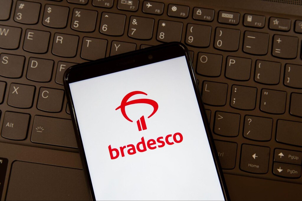 aplicativo do Open Finance Bradesco no celular